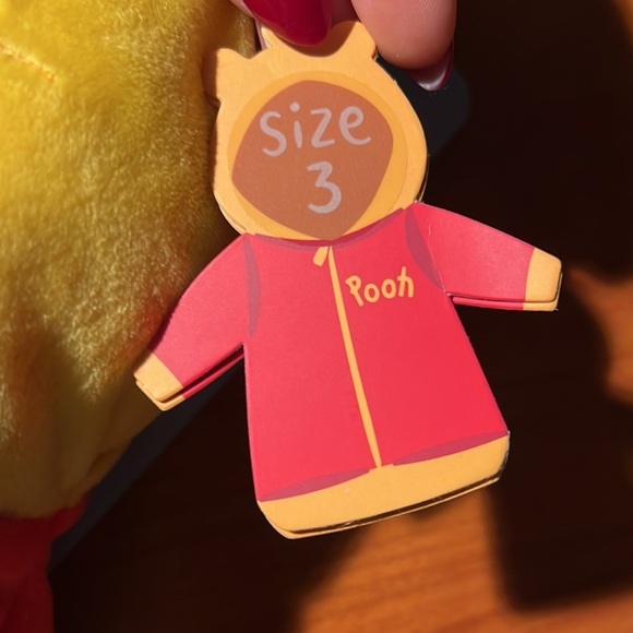 Cubcoats Pooh 2-in-1 Transforming Classic Zip-Up Hoodie & Soft Plushie 3T - Picture 3 of 5